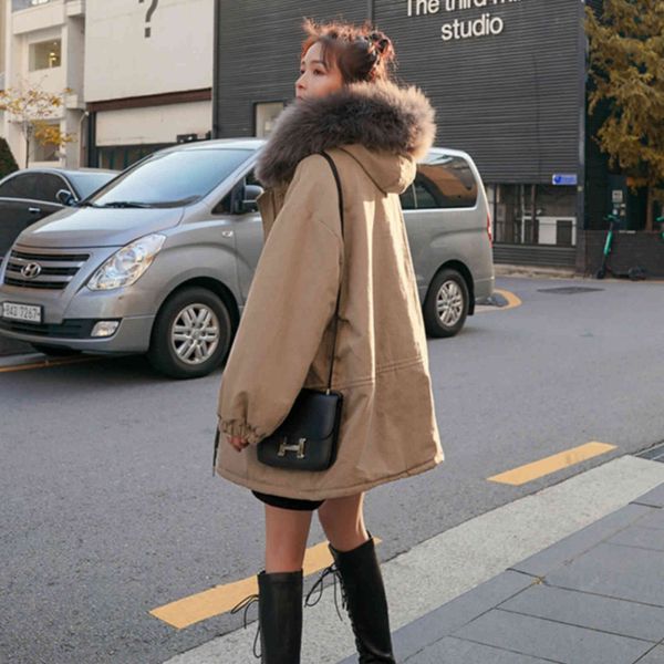 women's wool & blends women winter fuzzy hood thick long parkas oversized drawstring cotton coat liner overcoat zipper jacket k3a9, Black
women's wool & blends women winter fuzzy hood thick long parkas oversized drawstring cotton coat liner overcoat zipper jacket k3a9, Black