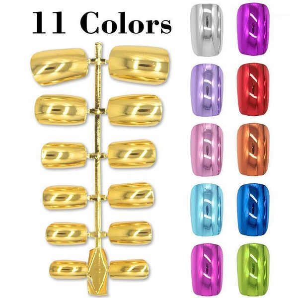 kimcci reflective mirror shiny metallic light pink fake nails metal plating false french acrylic square press on nail art tips1, Red;gold
kimcci reflective mirror shiny metallic light pink fake nails metal plating false french acrylic square press on nail art tips1, Red;gold