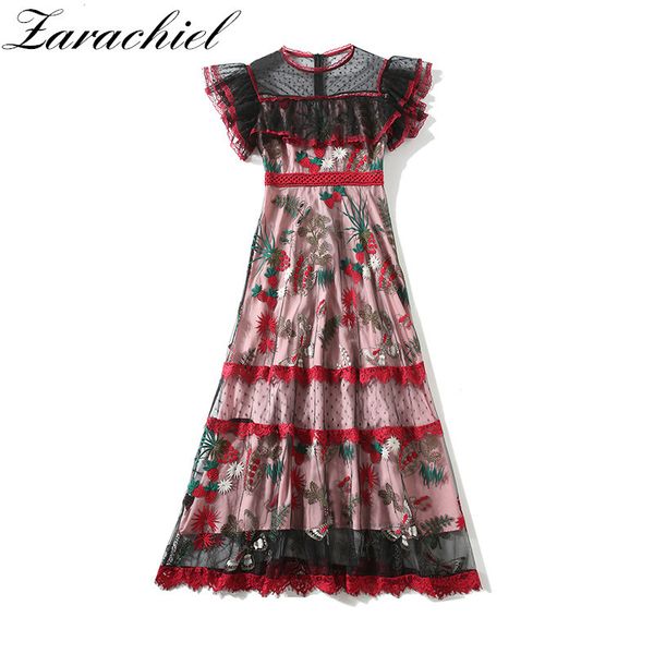 dresses fashion design floral strawberry embroidery women vintage slim long es female retro stereo ruffles tulles mesh, Black;gray
dresses fashion design floral strawberry embroidery women vintage slim long es female retro stereo ruffles tulles mesh, Black;gray