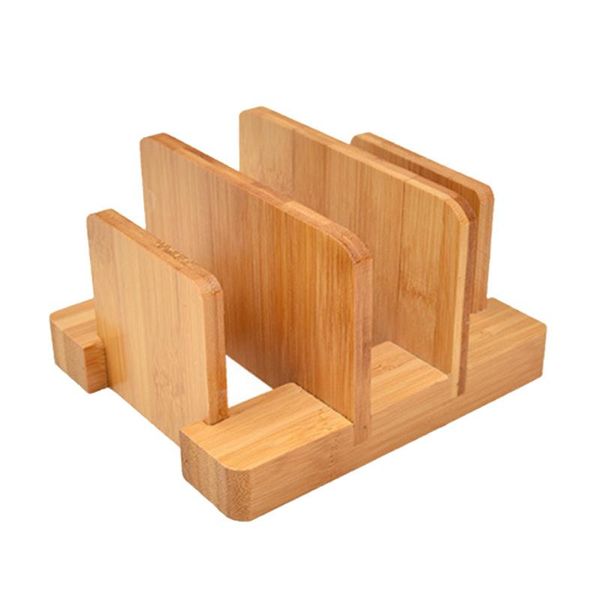 multifunctional bamboo cutting board storage rack pot lids holder kitchen supplies gadgets for restaurant and home & organization
multifunctional bamboo cutting board storage rack pot lids holder kitchen supplies gadgets for restaurant and home & organization