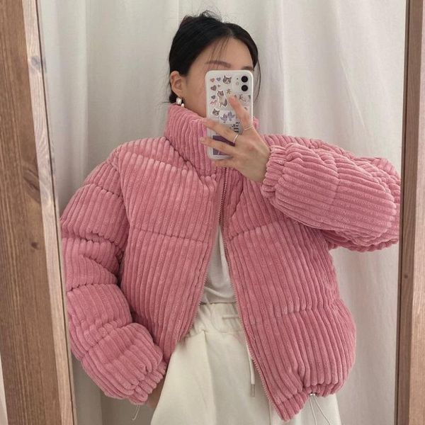 women's jackets casaco feminino jaqueta feminina veste femme chaqueta mujer autumn wild loose full sleeve pink stand corduroy coat crop, Black;brown
women's jackets casaco feminino jaqueta feminina veste femme chaqueta mujer autumn wild loose full sleeve pink stand corduroy coat crop, Black;brown