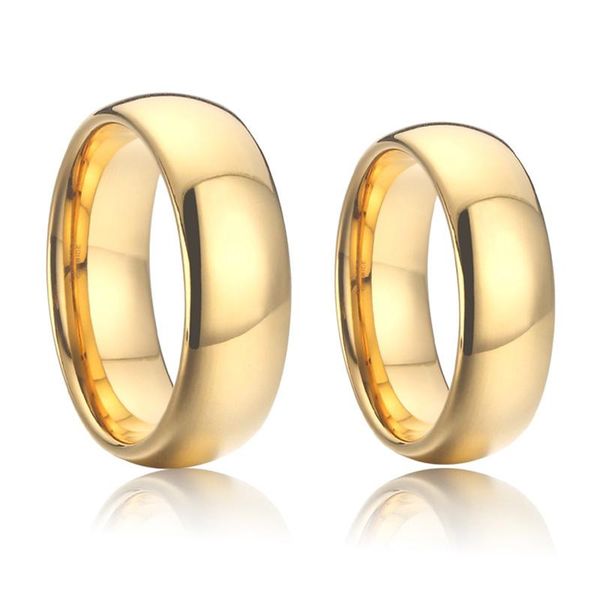 cluster rings tungsten jewelry love alliances marriage wedding couple set for men and women 6/8mm gold color stainless steel ring, Golden;silver
cluster rings tungsten jewelry love alliances marriage wedding couple set for men and women 6/8mm gold color stainless steel ring, Golden;silver