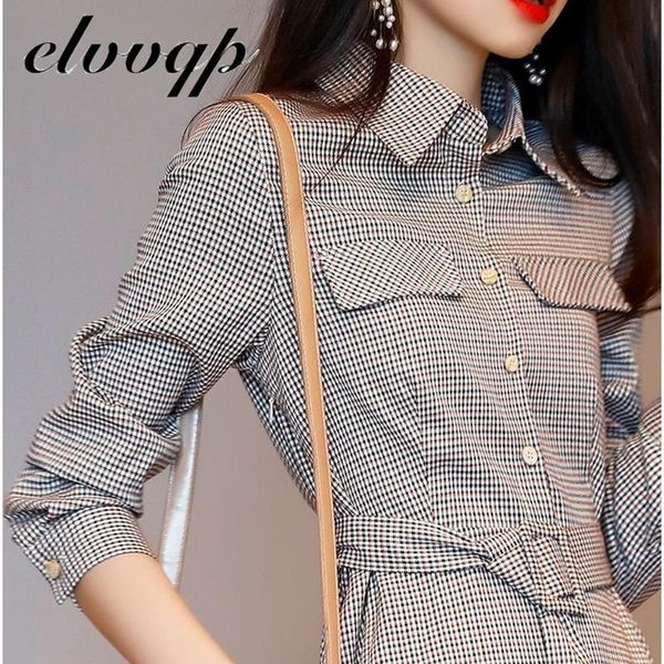 autumn winter women dress france retro runway designer long sleeve plaid shirt ladies office work casual dresses, Black;gray
autumn winter women dress france retro runway designer long sleeve plaid shirt ladies office work casual dresses, Black;gray