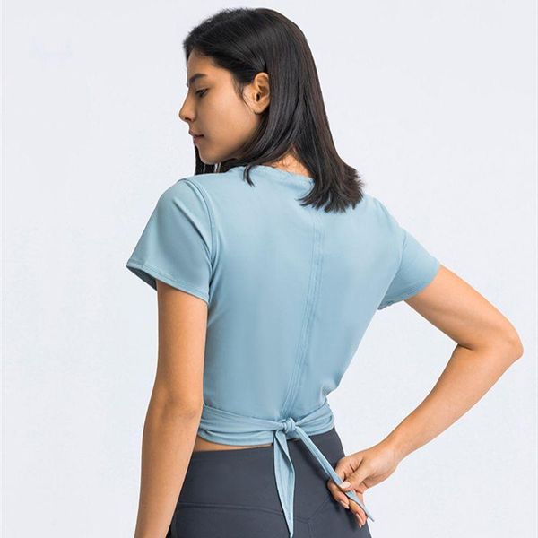 yoga t-shirt crop female fitness women rear strap sports blouse short sleeve skims gym clothing sportswear workout outfit
yoga t-shirt crop female fitness women rear strap sports blouse short sleeve skims gym clothing sportswear workout outfit