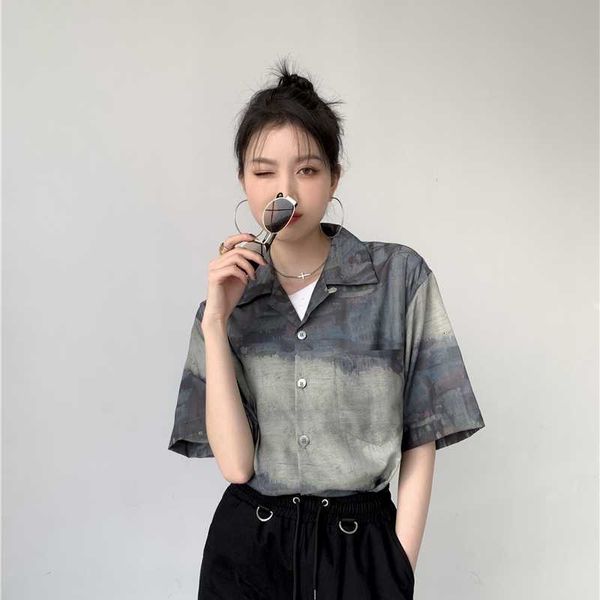 women's two piece pants night scene oil painting hawaiian shirt women summer button up short sleeve oversized desinger t 3myu, White
women's two piece pants night scene oil painting hawaiian shirt women summer button up short sleeve oversized desinger t 3myu, White