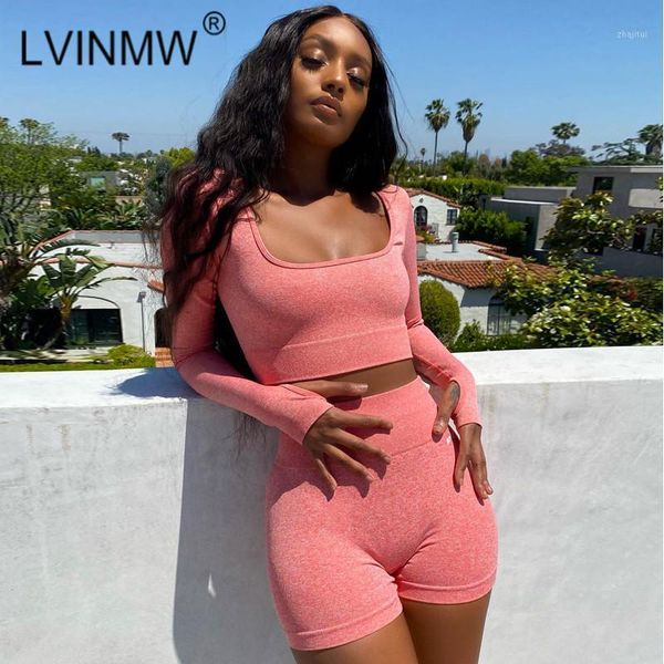 casual elastic solid fitness sports exercise two pieces set long sleeve square collar crop high waist skinny shorts piece dress, White
casual elastic solid fitness sports exercise two pieces set long sleeve square collar crop high waist skinny shorts piece dress, White