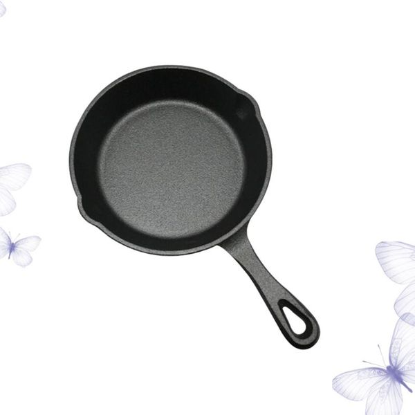 pans cast iron frying pan non-stick uncoated saucepan egg pancake cooking home kitchen outdoor bbq skillet (16cm)
pans cast iron frying pan non-stick uncoated saucepan egg pancake cooking home kitchen outdoor bbq skillet (16cm)