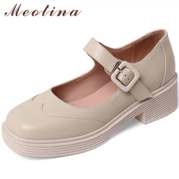 meotina real leather mary janes shoes woman platform med heels buckle thick heel dress pump square toe female footwear spring 39, Black
meotina real leather mary janes shoes woman platform med heels buckle thick heel dress pump square toe female footwear spring 39, Black
