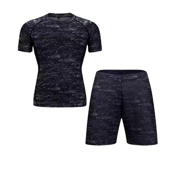 2021spring summer men's sports suit quick-drying short-sleeved shorts fitness clothes running basketball training gym clothing, White;black
2021spring summer men's sports suit quick-drying short-sleeved shorts fitness clothes running basketball training gym clothing, White;black