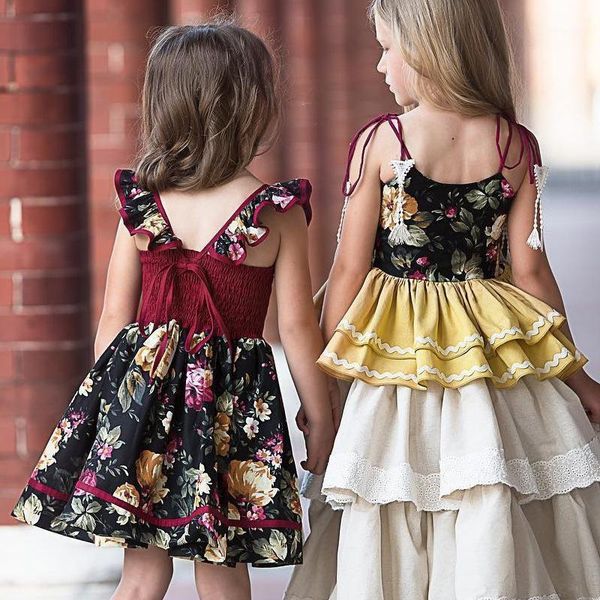 girl's dresses vintage cute girl baby clothing casual kids clothes floral dress for infant outfit vestido babies menia bohemian1, Red;yellow
girl's dresses vintage cute girl baby clothing casual kids clothes floral dress for infant outfit vestido babies menia bohemian1, Red;yellow