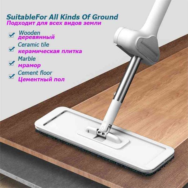 magic flat mop hand washing lazy squeeze automatic spin 360 rotating wooden floor household cleaning tool 210908
magic flat mop hand washing lazy squeeze automatic spin 360 rotating wooden floor household cleaning tool 210908