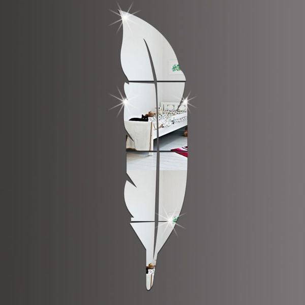 wall stickers feather shape mirror home decor acrylic mural surface sticker house decoration can be scrubbed
wall stickers feather shape mirror home decor acrylic mural surface sticker house decoration can be scrubbed