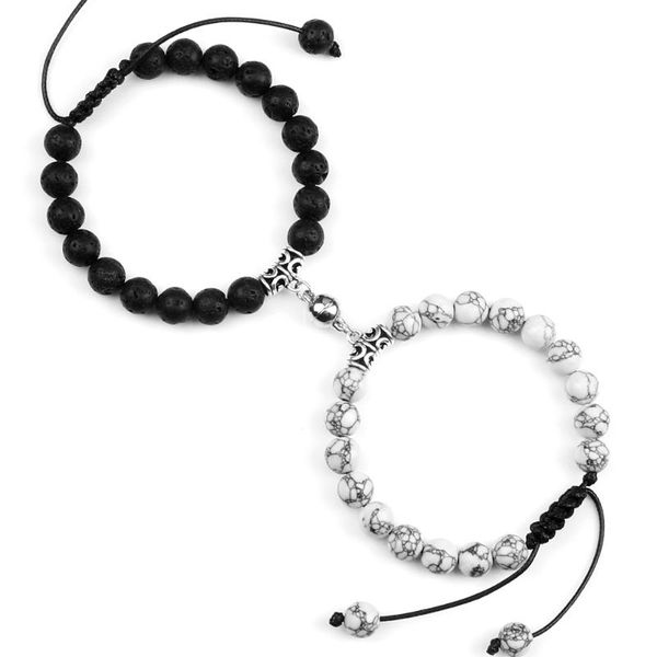 beaded, strands trendy 2pcs/set magnet couple natural stone beads bracelet men tiger eye black lava beaded bangles friendship lover jewelry
beaded, strands trendy 2pcs/set magnet couple natural stone beads bracelet men tiger eye black lava beaded bangles friendship lover jewelry