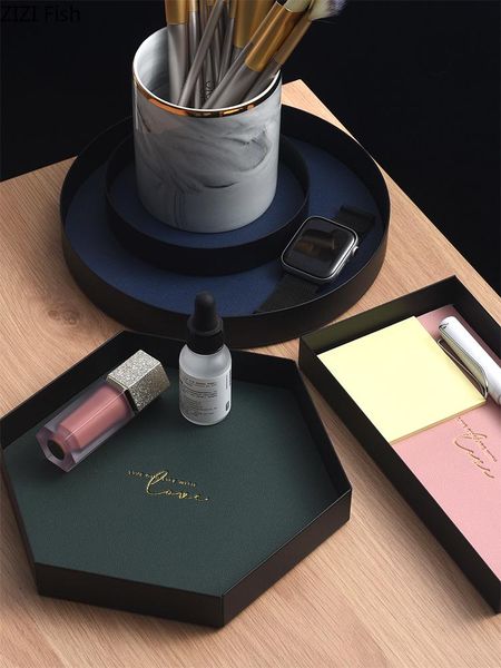 kitchen storage & organization nordic polygon trays decorative metal material leather disk plate desktray skincare cosmetic jewelry disp
kitchen storage & organization nordic polygon trays decorative metal material leather disk plate desktray skincare cosmetic jewelry disp