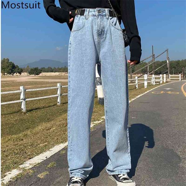 blue korean high waist wide leg denim jeans women adjustable straight long casual fashion female trousers 210518
blue korean high waist wide leg denim jeans women adjustable straight long casual fashion female trousers 210518