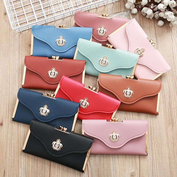 wallets 2021 korean women's wallet long fashion handbag with diamond buckle card bag dinner, Red;black
wallets 2021 korean women's wallet long fashion handbag with diamond buckle card bag dinner, Red;black