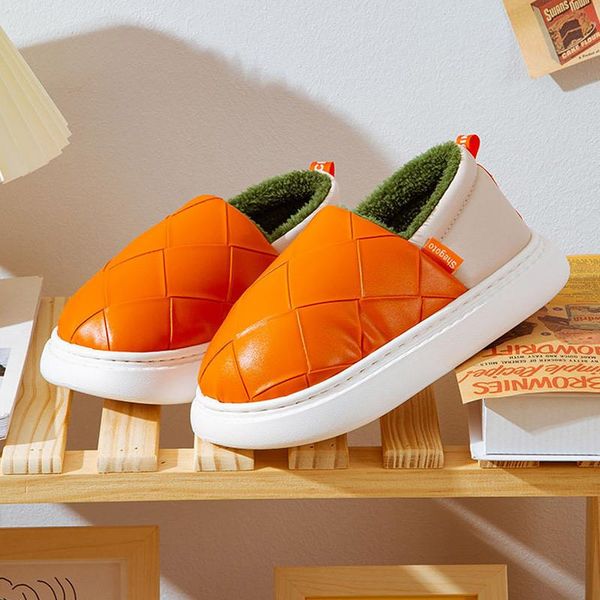 slippers women winter waterproof thick bottom pu leather house slipper female warm plush geometric gingham indoor floors, Black
slippers women winter waterproof thick bottom pu leather house slipper female warm plush geometric gingham indoor floors, Black