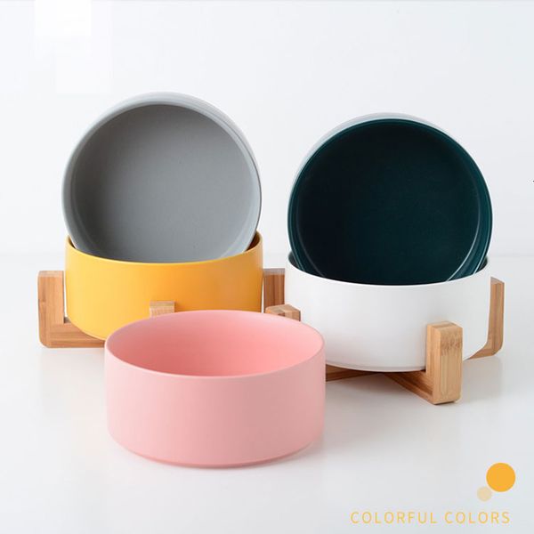 cat bowls & feeders supplies ceramic pet double bowl round shape with non-slip stable bamboo wood stand universal for dog qbn3
cat bowls & feeders supplies ceramic pet double bowl round shape with non-slip stable bamboo wood stand universal for dog qbn3