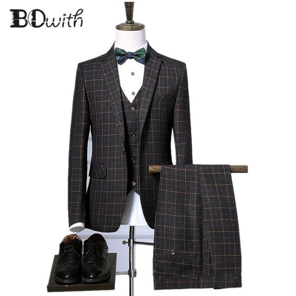 men's suits & blazers black plain men suit notched collar single breasted slim fit 3 pieces jacket+pants+vest for wedding groom tuxedos, White;black
men's suits & blazers black plain men suit notched collar single breasted slim fit 3 pieces jacket+pants+vest for wedding groom tuxedos, White;black