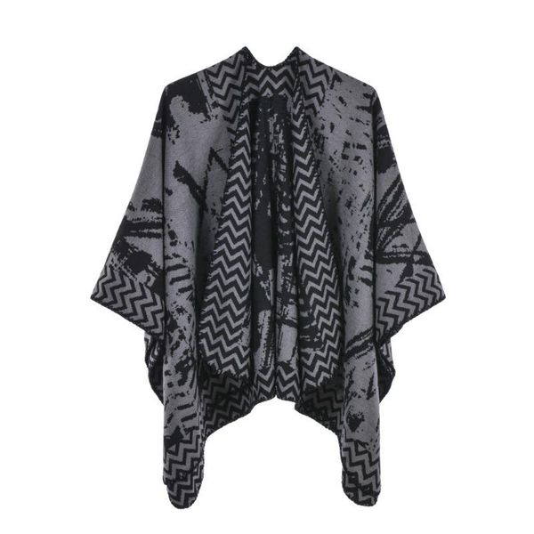 scarves echarpes women's forked shawl fashion soft geometric cloak winter warm cachecol feminino imitation cashmere mujer bufanda, Blue;gray
scarves echarpes women's forked shawl fashion soft geometric cloak winter warm cachecol feminino imitation cashmere mujer bufanda, Blue;gray