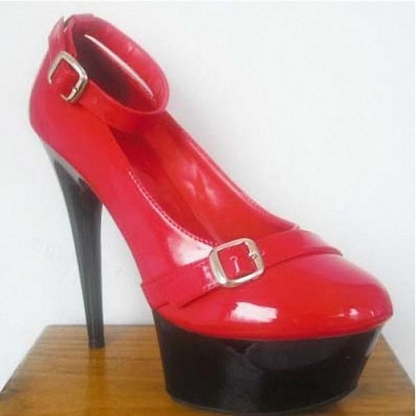 ankle strap platform women 15cm super high heel shoes, pole dance / modle wedding party shoes dress, Black
ankle strap platform women 15cm super high heel shoes, pole dance / modle wedding party shoes dress, Black