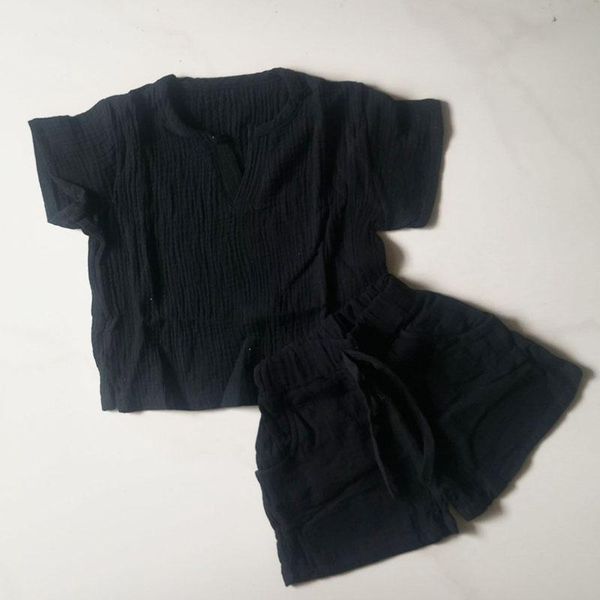 clothing sets kids baby boys outfit suit cotton linen children clothes set toddler solid casual tshirt shorts pants 2pcs summer, White
clothing sets kids baby boys outfit suit cotton linen children clothes set toddler solid casual tshirt shorts pants 2pcs summer, White