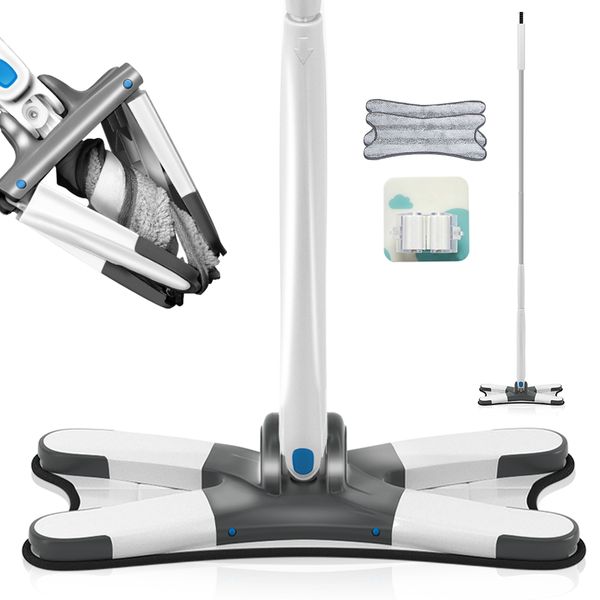 x-type microfiber floor mop with 3pcs mop cloth replace hand-wash flat mop manual extrusion household cleaning tools
x-type microfiber floor mop with 3pcs mop cloth replace hand-wash flat mop manual extrusion household cleaning tools