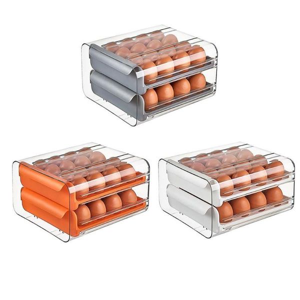 storage bottles & jars egg box double layer tray practical airtight pet fresh preservation organizer for home fridge
storage bottles & jars egg box double layer tray practical airtight pet fresh preservation organizer for home fridge