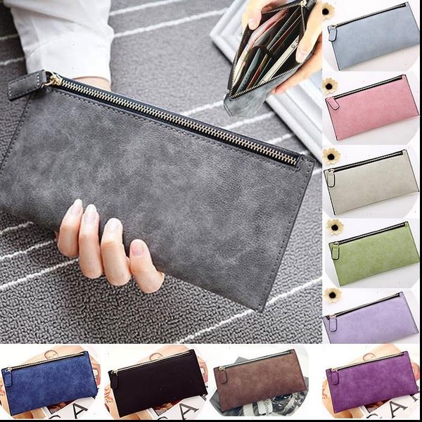 women purse wallet vintage card phone storage bag long pu leather wallets zipper handbag nov99, Red;black
women purse wallet vintage card phone storage bag long pu leather wallets zipper handbag nov99, Red;black