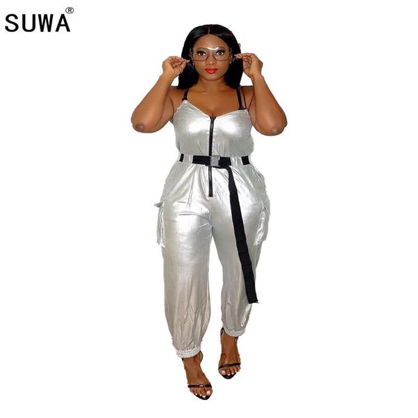 women's jumpsuits & rompers fashion metallic color silver lady style summer spaghetti strap club trend, Black;white
women's jumpsuits & rompers fashion metallic color silver lady style summer spaghetti strap club trend, Black;white