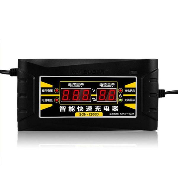 intelligent display charger 6a 12v car battery for lead acid batteries (plug) interior decorations
intelligent display charger 6a 12v car battery for lead acid batteries (plug) interior decorations
