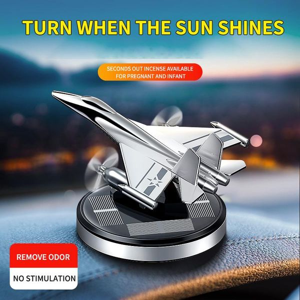 car air freshener solar combat airplane model rotating dashboard perfume diffuser decoration
car air freshener solar combat airplane model rotating dashboard perfume diffuser decoration