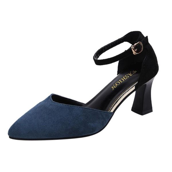 work shoes women office women's ladies fashion casual pointed toe high heels thick spring summer fleece sandals, Black
work shoes women office women's ladies fashion casual pointed toe high heels thick spring summer fleece sandals, Black