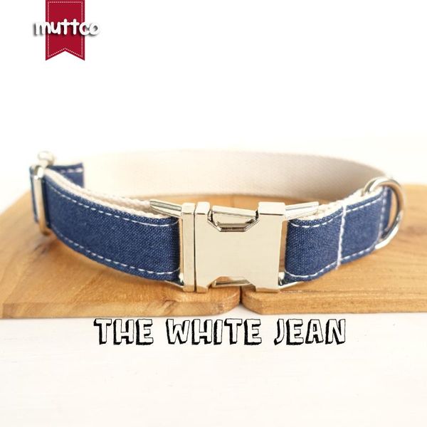 retailing special self-design puppy pet accessory gift the white jean stripe dog collar with bow tie 5 sizes collars & leashes
retailing special self-design puppy pet accessory gift the white jean stripe dog collar with bow tie 5 sizes collars & leashes