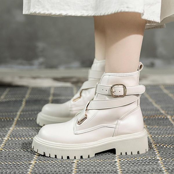 boots cross strap buckle ankle women autumn thick bottom platform motorcycle woman round toe pu leather botas, Black
boots cross strap buckle ankle women autumn thick bottom platform motorcycle woman round toe pu leather botas, Black
