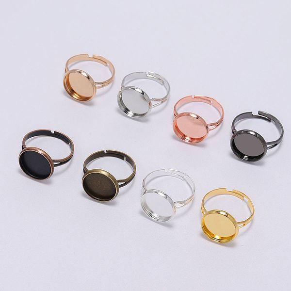adjustable blank ring base fit dia 8mm stone glass cabochons cameo settings tray diy jewelry making ring, Blue;slivery
adjustable blank ring base fit dia 8mm stone glass cabochons cameo settings tray diy jewelry making ring, Blue;slivery
