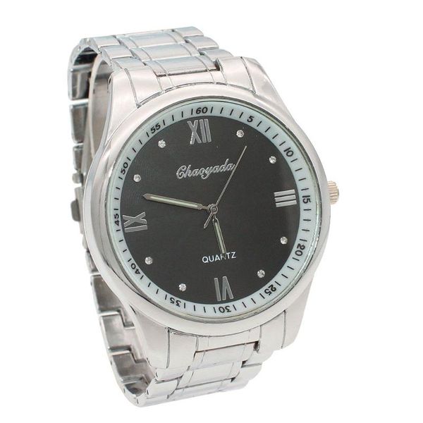 wristwatches fashion men watches stainless steel quartz casual business luxury, Slivery;brown
wristwatches fashion men watches stainless steel quartz casual business luxury, Slivery;brown