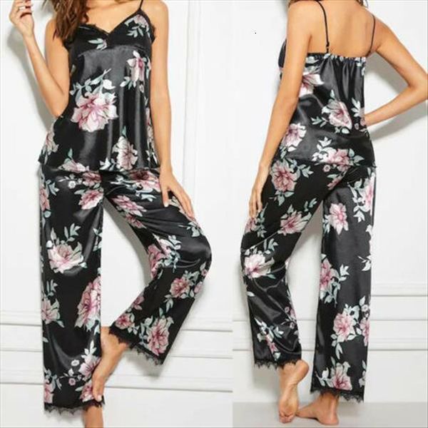 fashion summer pyjamas sets womens sleepwears v neck lace floral sleeveless nightwear, Black;red
fashion summer pyjamas sets womens sleepwears v neck lace floral sleeveless nightwear, Black;red