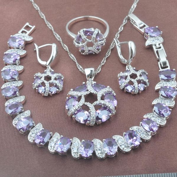 wedding jewelry sets unique 925 sterling silver set australia purple crystal for women earring necklace pendant ring bracelet yz0440, Slivery;golden
wedding jewelry sets unique 925 sterling silver set australia purple crystal for women earring necklace pendant ring bracelet yz0440, Slivery;golden