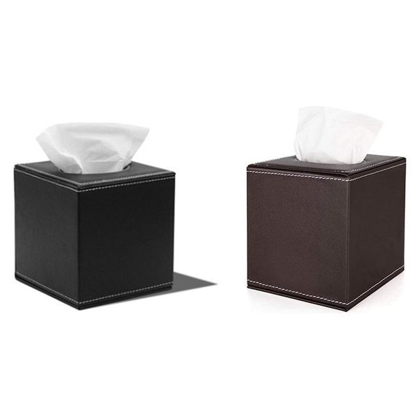 tissue boxes & napkins 2 pcs pu leather box, waterproof napkin holder box cover case for office car decoration, black brown
tissue boxes & napkins 2 pcs pu leather box, waterproof napkin holder box cover case for office car decoration, black brown