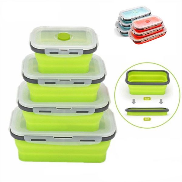 storage bottles & jars bpa foldable meal box silicone portable lunch-box support microwave oven 4pcs collapsible outdoor food container
storage bottles & jars bpa foldable meal box silicone portable lunch-box support microwave oven 4pcs collapsible outdoor food container