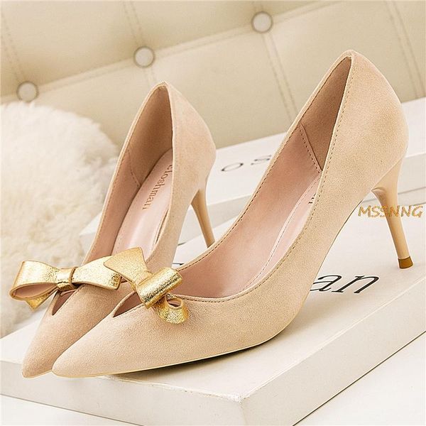 dress shoes 2021 female 7cm high heels thin ladies butterfly knots solid pointed toe woman elegant party wedding, Black
dress shoes 2021 female 7cm high heels thin ladies butterfly knots solid pointed toe woman elegant party wedding, Black