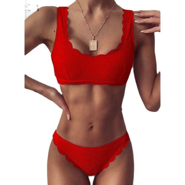 women's swimwear gioio push up bikinis swimsuits 2021 ribbed biquini scalloped bikini set summer beach solid bathing suits, White;black
women's swimwear gioio push up bikinis swimsuits 2021 ribbed biquini scalloped bikini set summer beach solid bathing suits, White;black