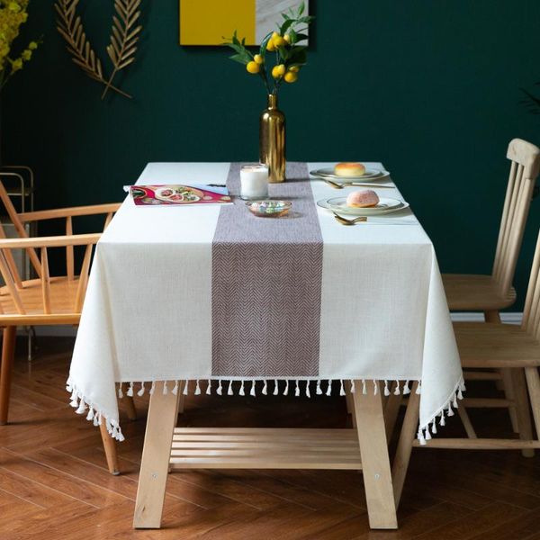 table cloth european and american lace cotton linen fabric striped ins style simple square mat coffee
table cloth european and american lace cotton linen fabric striped ins style simple square mat coffee