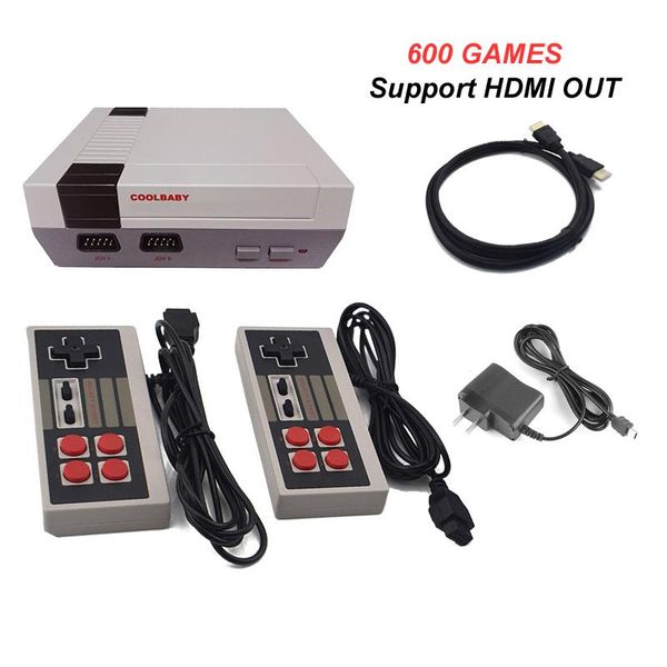 portable game players 10pcs hd out mini tv retro classic handhel console with 500 /600 different built-in games p / n
portable game players 10pcs hd out mini tv retro classic handhel console with 500 /600 different built-in games p / n