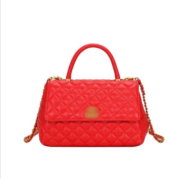 high-quality woman diamond lattice bag fashion luxury designer lingge chain bags single shoulder messenger small square bale, Black;red
high-quality woman diamond lattice bag fashion luxury designer lingge chain bags single shoulder messenger small square bale, Black;red