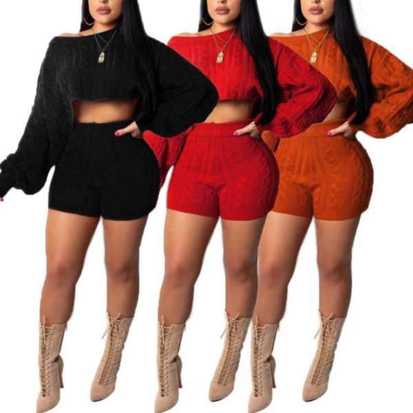women's tracksuits 2pcs knitted outfits women autumn short sleeve slim o neck tees crop + high waist shorts two pieces set, Gray
women's tracksuits 2pcs knitted outfits women autumn short sleeve slim o neck tees crop + high waist shorts two pieces set, Gray