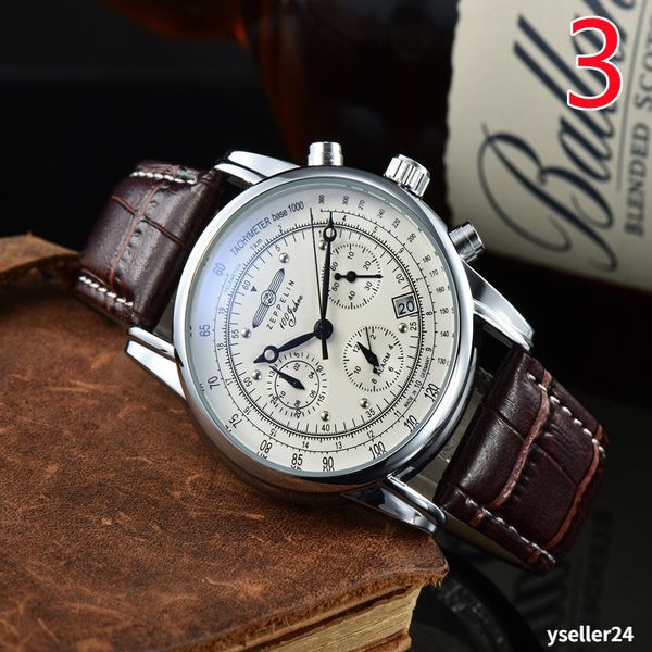 2021 men luxury watches six stitches series all dials work mens quartz watch zeppe brand clock fashion round shape, Slivery;brown
2021 men luxury watches six stitches series all dials work mens quartz watch zeppe brand clock fashion round shape, Slivery;brown