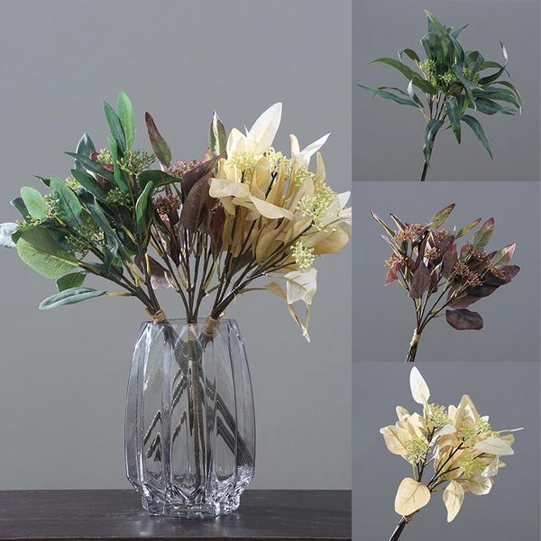 set artificial eucalyptus leaf green plant branches garland fake indoor simulation foliage party home vase decor decorative flowers & wreath
set artificial eucalyptus leaf green plant branches garland fake indoor simulation foliage party home vase decor decorative flowers & wreath