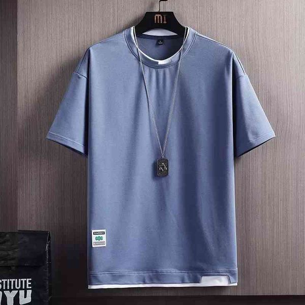 men's jackets fashion summer patchwork clothes man sportswear loose shirt track clothing male breathable street sports tshirts aot, Black;brown
men's jackets fashion summer patchwork clothes man sportswear loose shirt track clothing male breathable street sports tshirts aot, Black;brown